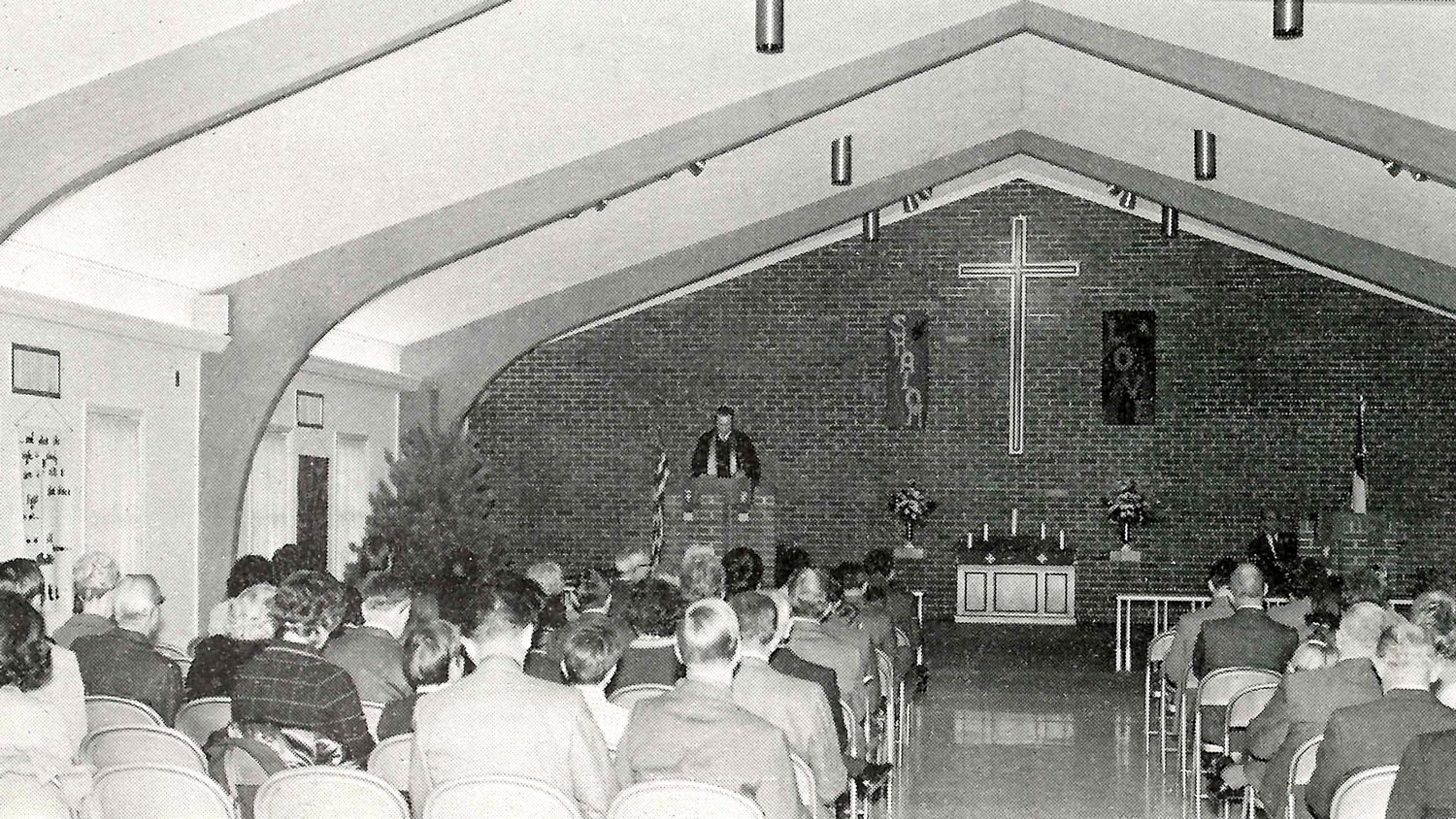 1972 sanctuary, now fellowship hall